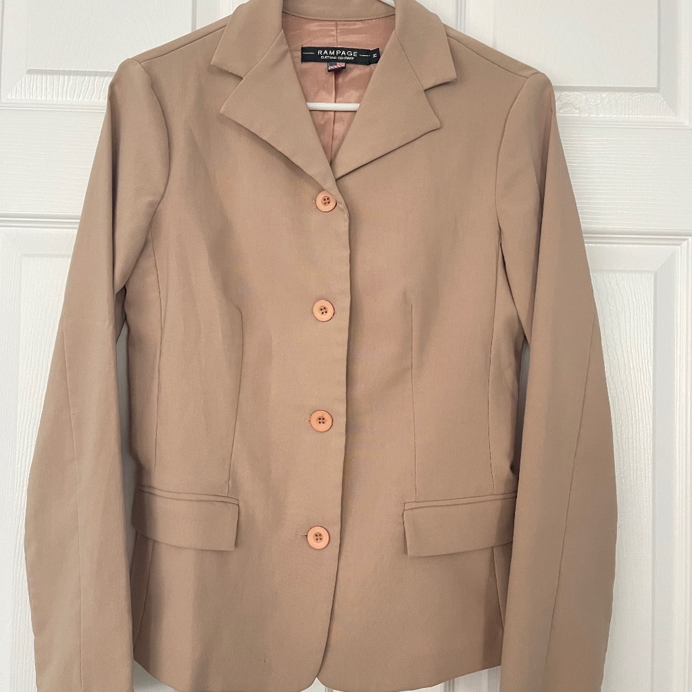 Rampage Nude Blazer Size M
